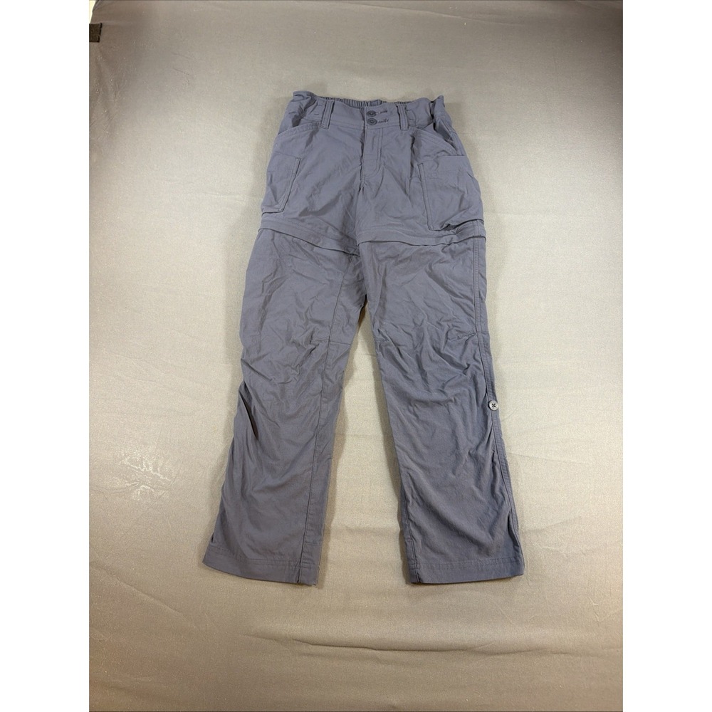 dark gray, lightweight REI Co-op Youth Medium Convertible Hiking Pants